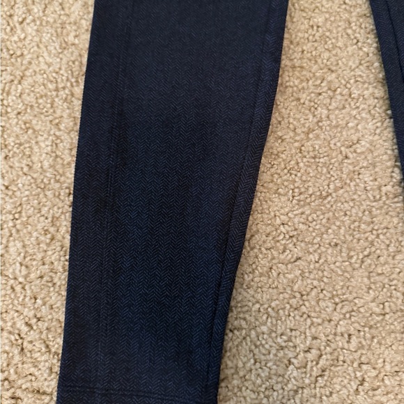 Athleta Black Herringbone Tights - Picture 2 of 6